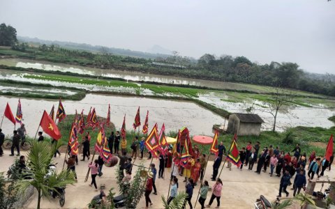 Xã Xuân Dương: Tưng bừng Lễ hội Kỳ Phúc làng Hún