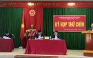Hội đồng Nhân dân xã Xuân Dương Tổ chức kỳ họp thứ 9 HĐND xã khoá XXI, nhiệm kỳ 2021-2026